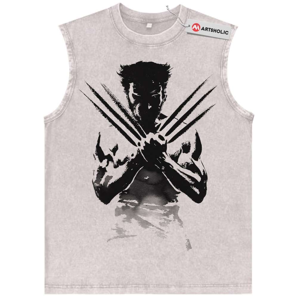 Wolverine Tank Top, X-Men Tank Top, Marvel Comics Tank Top, Vintage Tank Top
