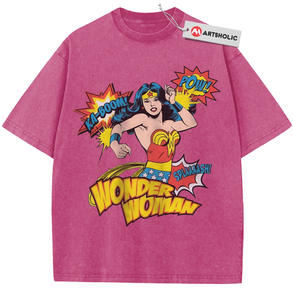 Wonder Woman Shirt, Vintage Tee