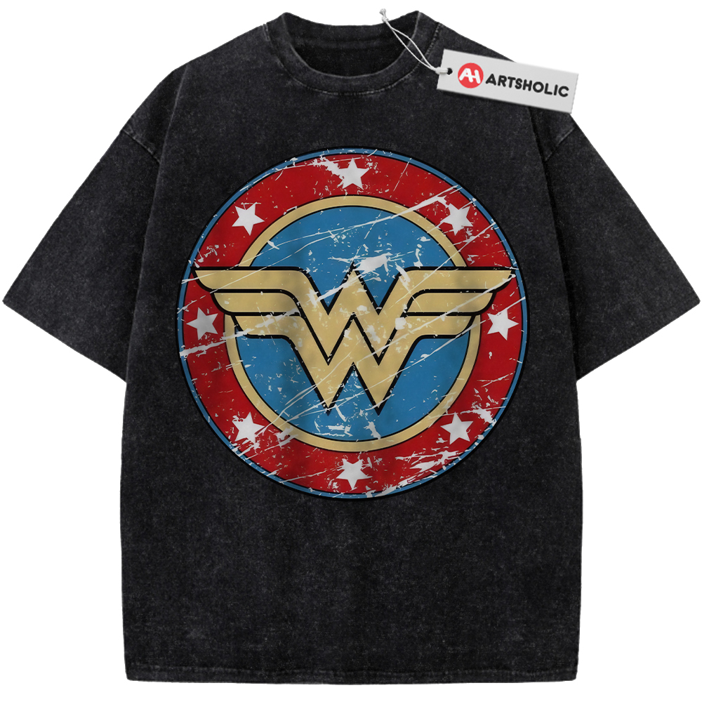 Alternative view of Wonder Woman Shirt, Vintage Tee