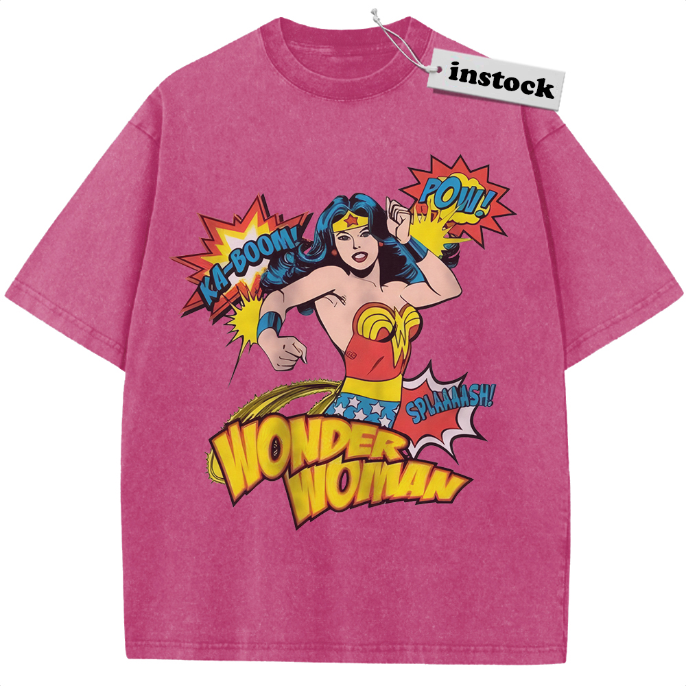 Wonder Woman Shirt, Vintage Tee