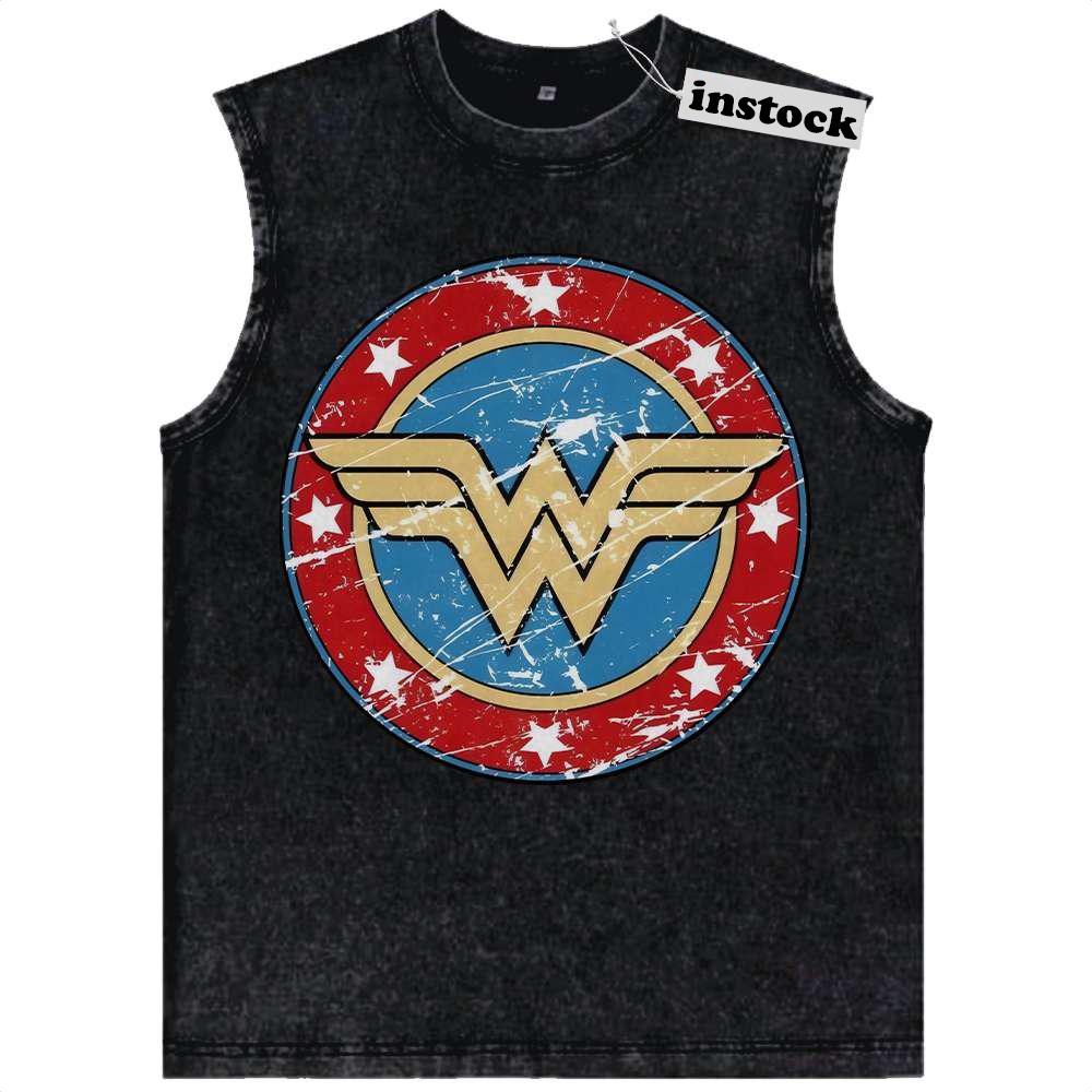 Wonder Woman Tank Top, Comic Tank Top, Vintage Tank Top