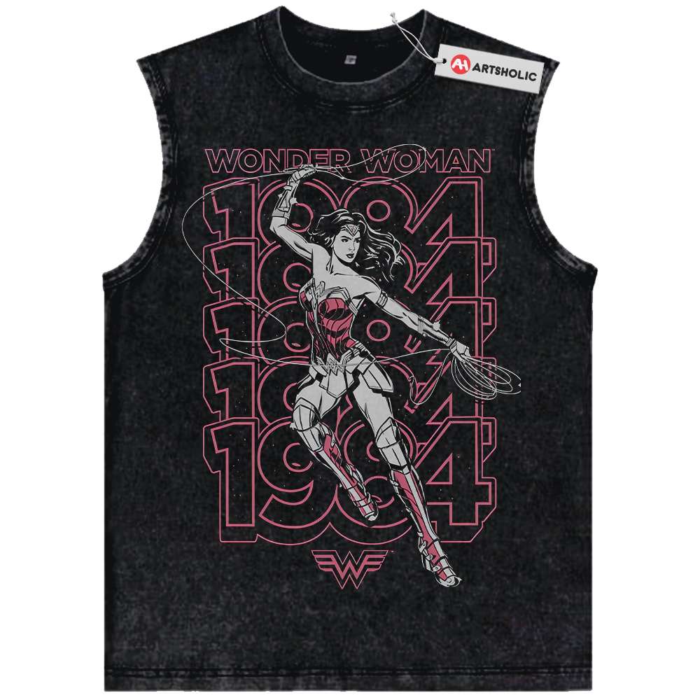 Wonder Woman Tank Top, Comic Tank Top, Vintage Tank Top