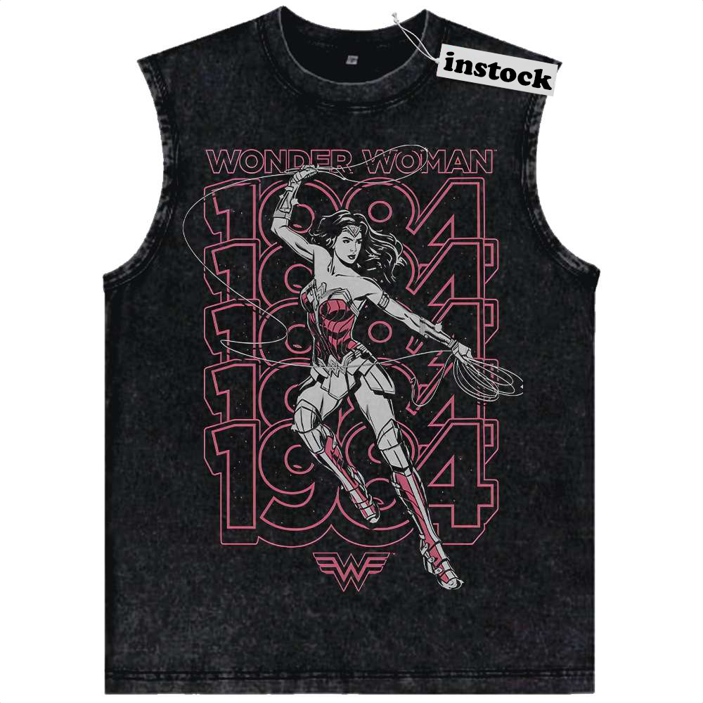 Wonder Woman Tank Top, Comic Tank Top, Vintage Tank Top
