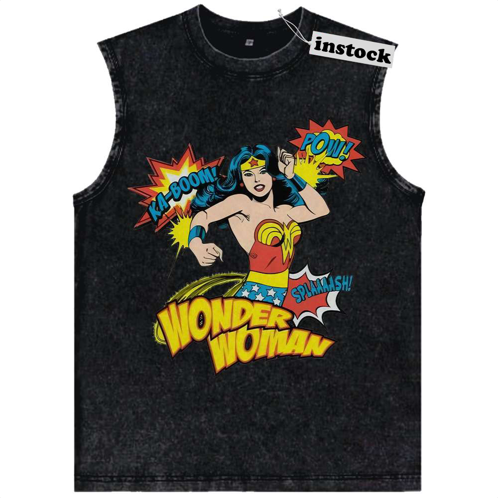 Wonder Woman Tank Top, Comic Tank Top, Vintage Tank Top