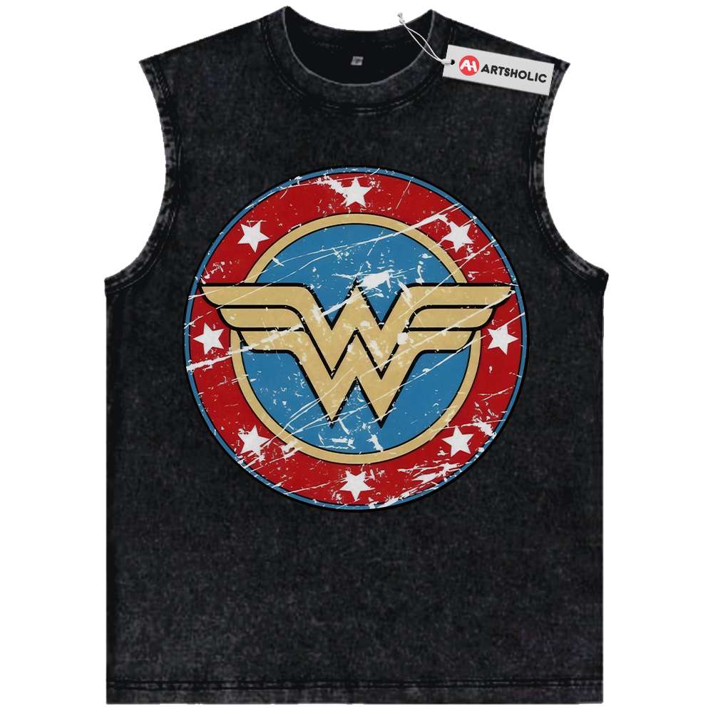 Wonder Woman Tank Top, Comic Tank Top, Vintage Tank Top