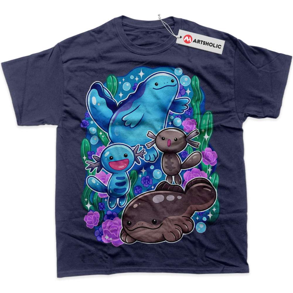 Wooper Shirt, Quagsire Shirt, Wooper Shirt, Clodsire Shirt, Pokemon Shirt, Anime Shirt, Graphic T-Shirt