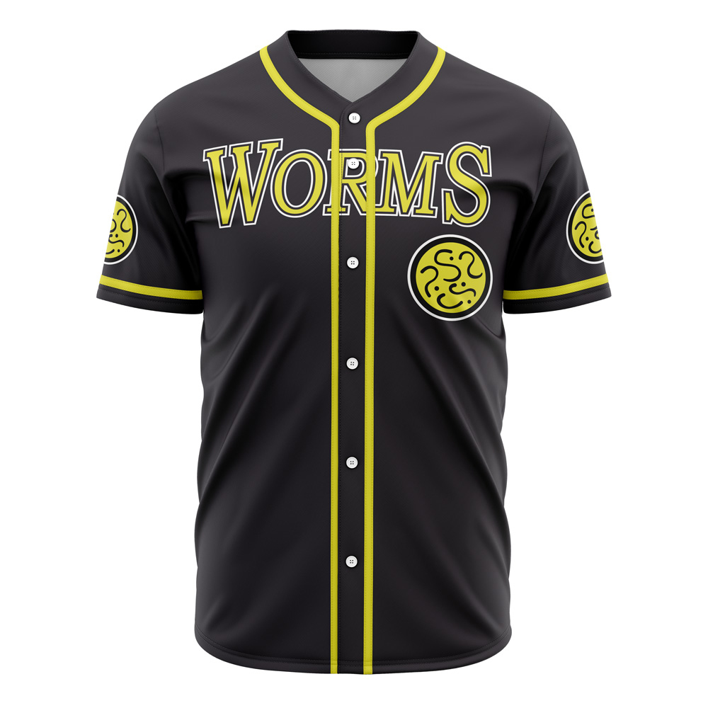 Worms Dorohedoro Custom Baseball Jersey - Otaku Hall