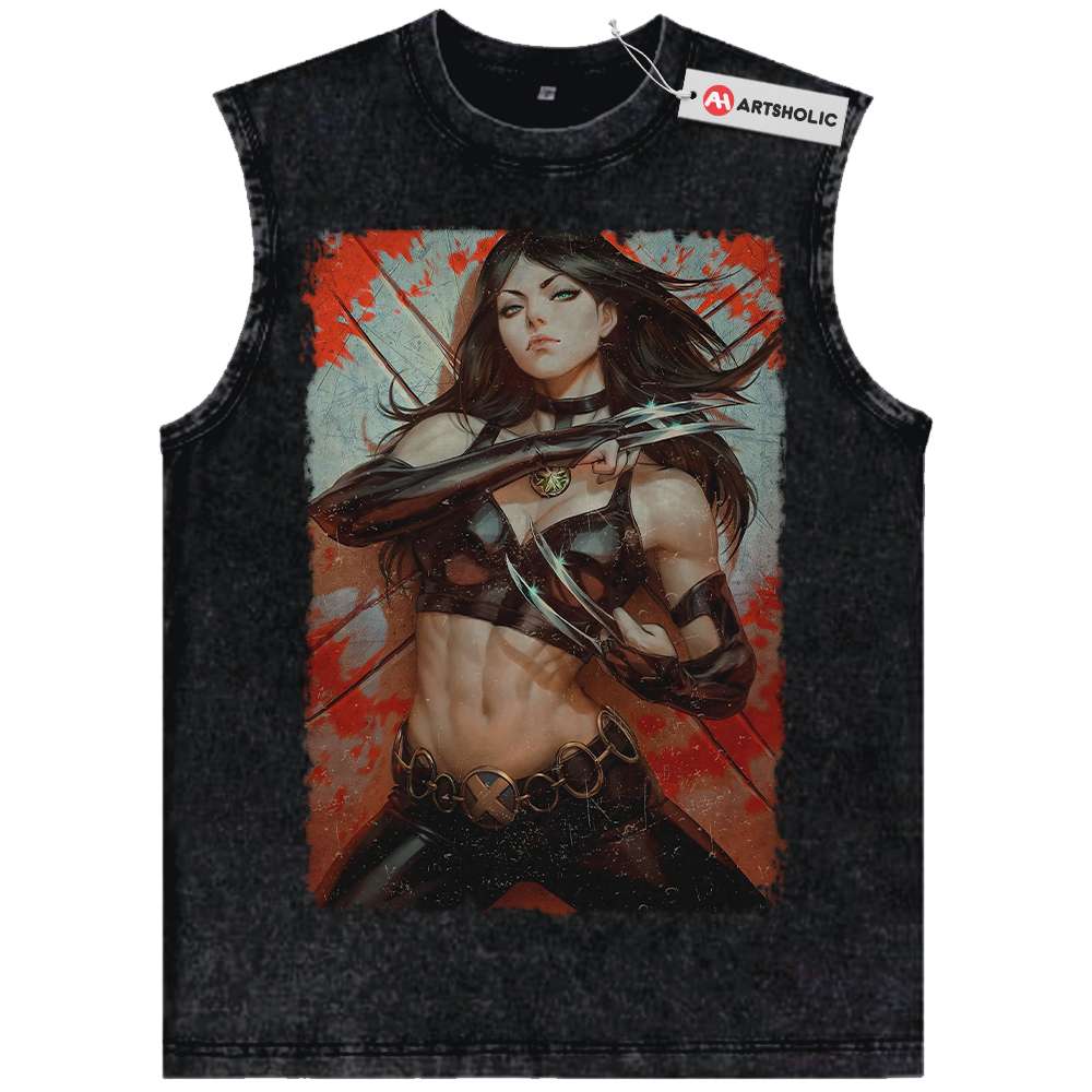 X-23 Tank Top, Wolverine Tank Top, Marvel Comics Tank Top, Vintage Tank Top