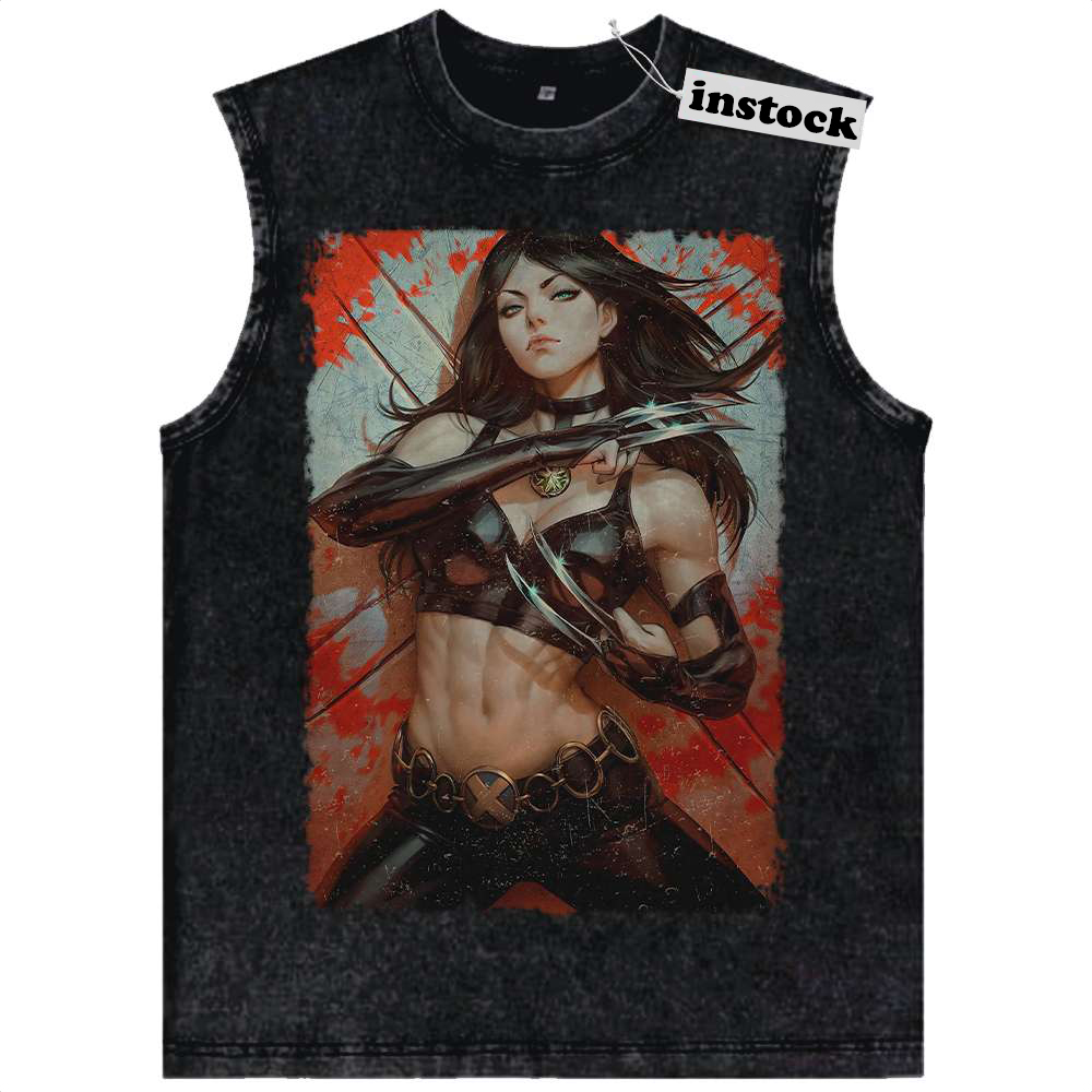 X-23 Tank Top, Wolverine Tank Top, Marvel Comics Tank Top, Vintage Tank Top
