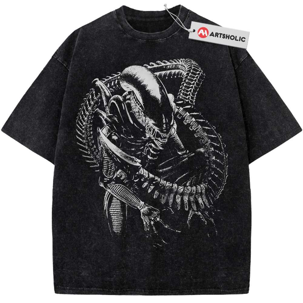Xenomorph Shirt, Alien vs Predator Shirt, Movie Shirt, Vintage T-Shirt