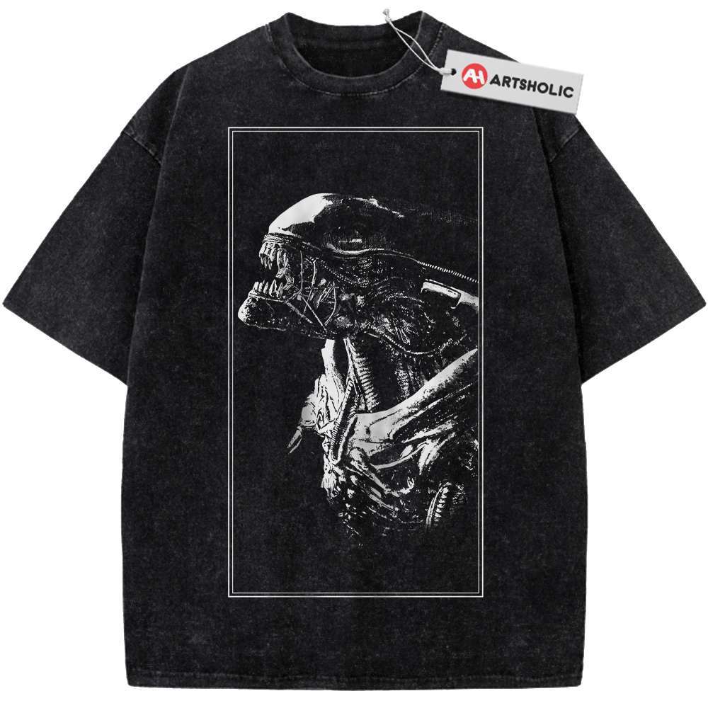 Xenomorph Shirt, Alien vs Predator Shirt, Movie Shirt, Vintage Tee