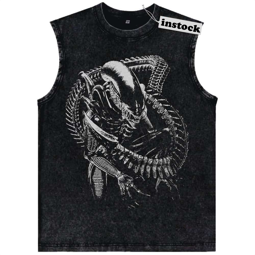 Xenomorph Tank Top, Alien vs Predator Tank Top, Movie Tank Top, Vintage Tank Top
