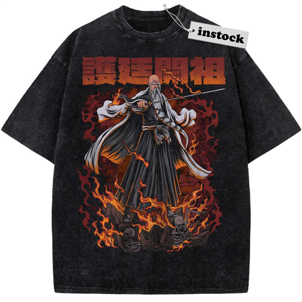 Yamamoto Shirt, Bleach Shirt, Anime Shirt, Vintage T-Shirt