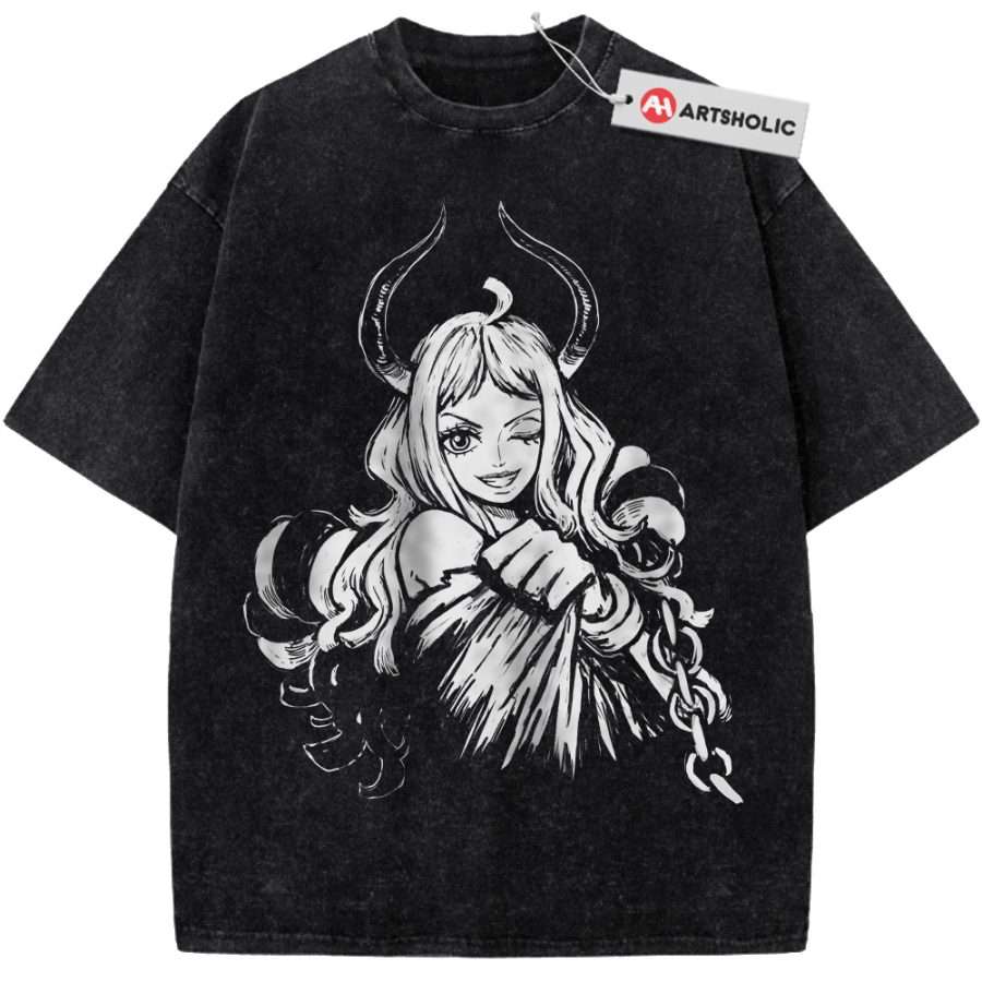 Alternative view of Yamato Shirt, One Piece Shirt, Anime Shirt, Vintage Tee