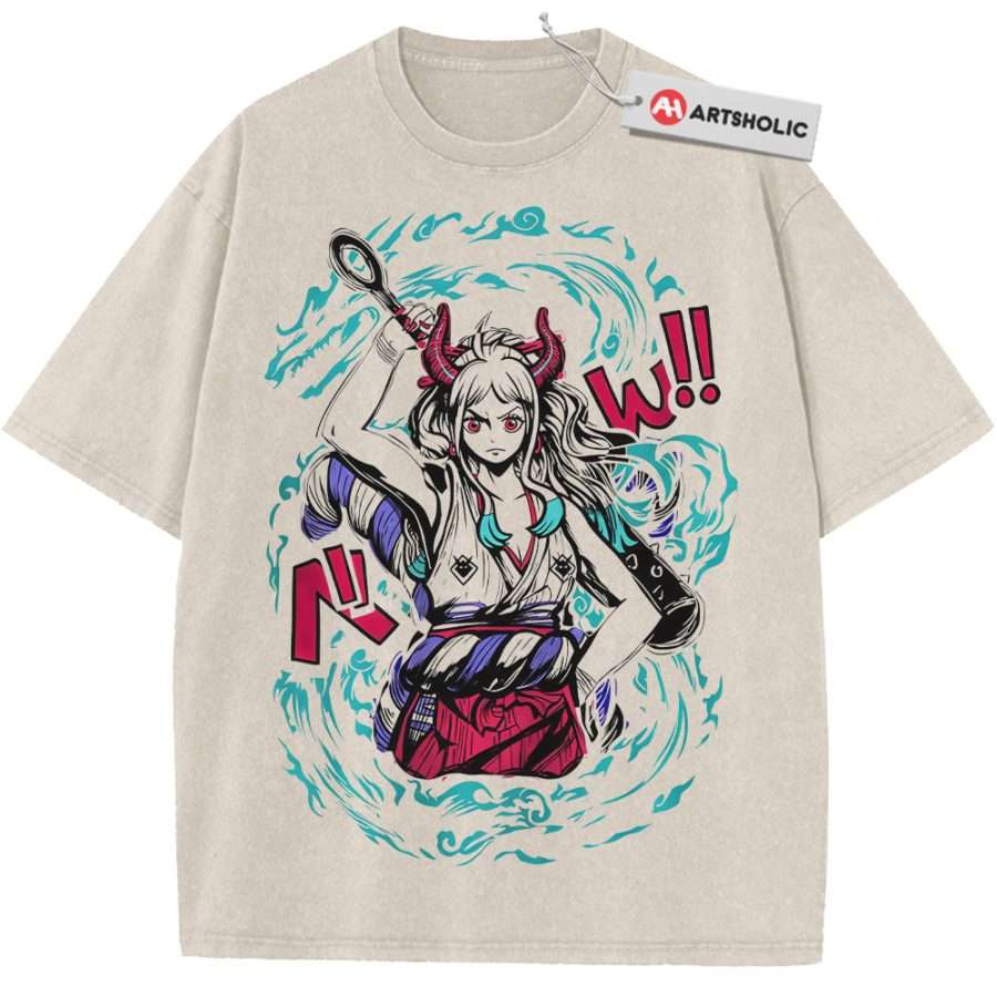 Alternative view of Yamato Shirt, One Piece Shirt, Anime Shirt, Vintage Tee