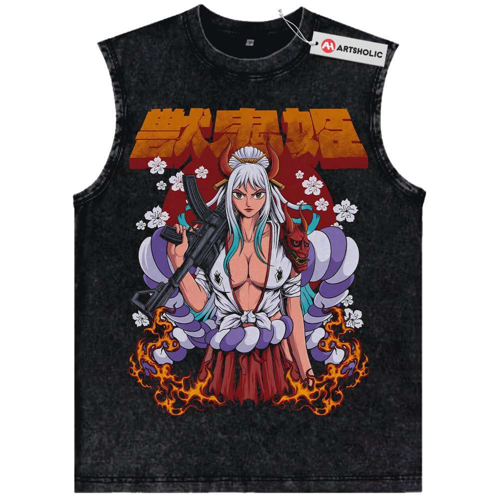 Yamato Tank Top, One Piece Tank Top, Anime Tank Top, Vintage Tank Top
