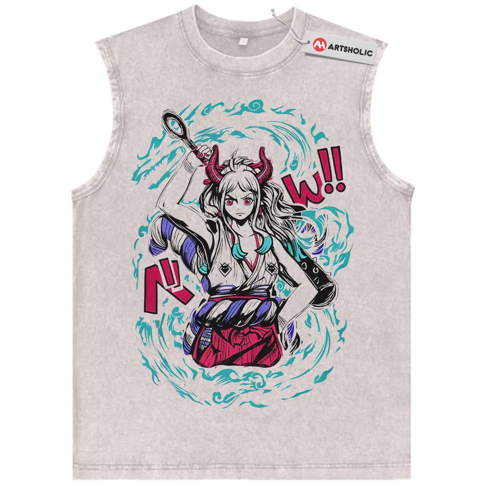 Yamato Tank Top, One Piece Tank Top, Anime Tank Top, Vintage Tank Top