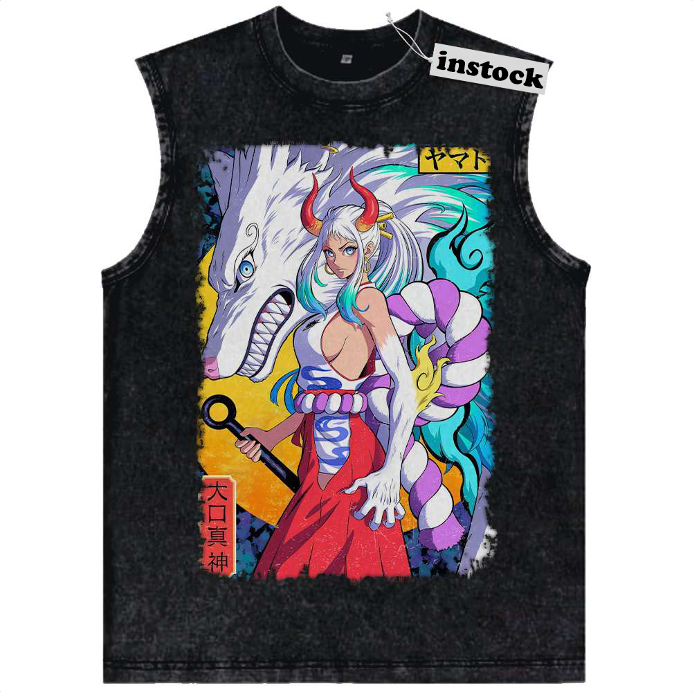 Yamato Tank Top, One Piece Tank Top, Anime Tank Top, Vintage Tank Top
