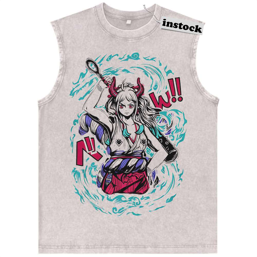 Yamato Tank Top, One Piece Tank Top, Anime Tank Top, Vintage Tank Top