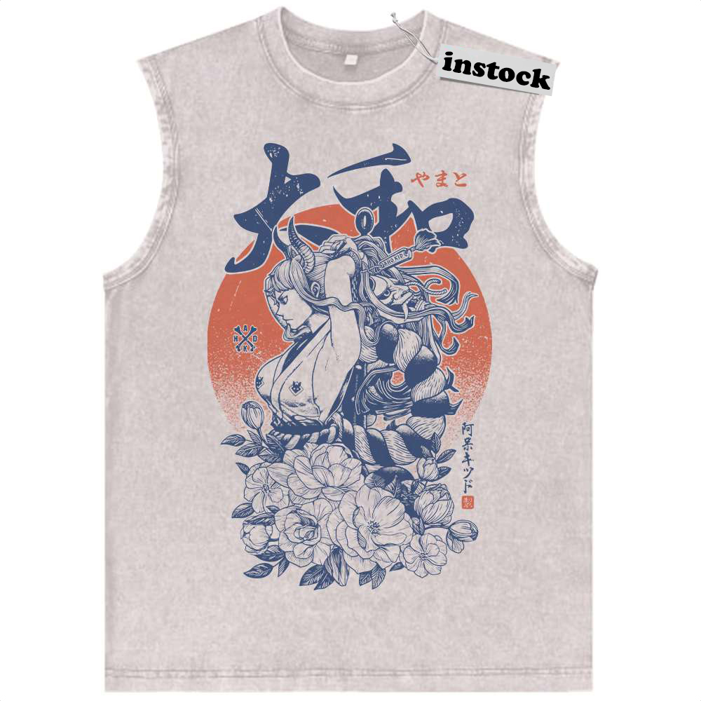 Yamato Tank Top, One Piece Tank Top, Anime Tank Top, Vintage Tank Top