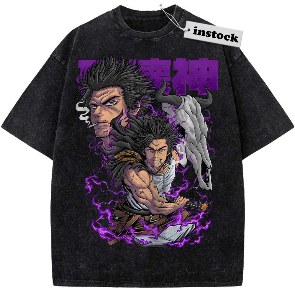 Yami Sukehiro Shirt, Black Clover Shirt, Anime Shirt, Vintage T-Shirt