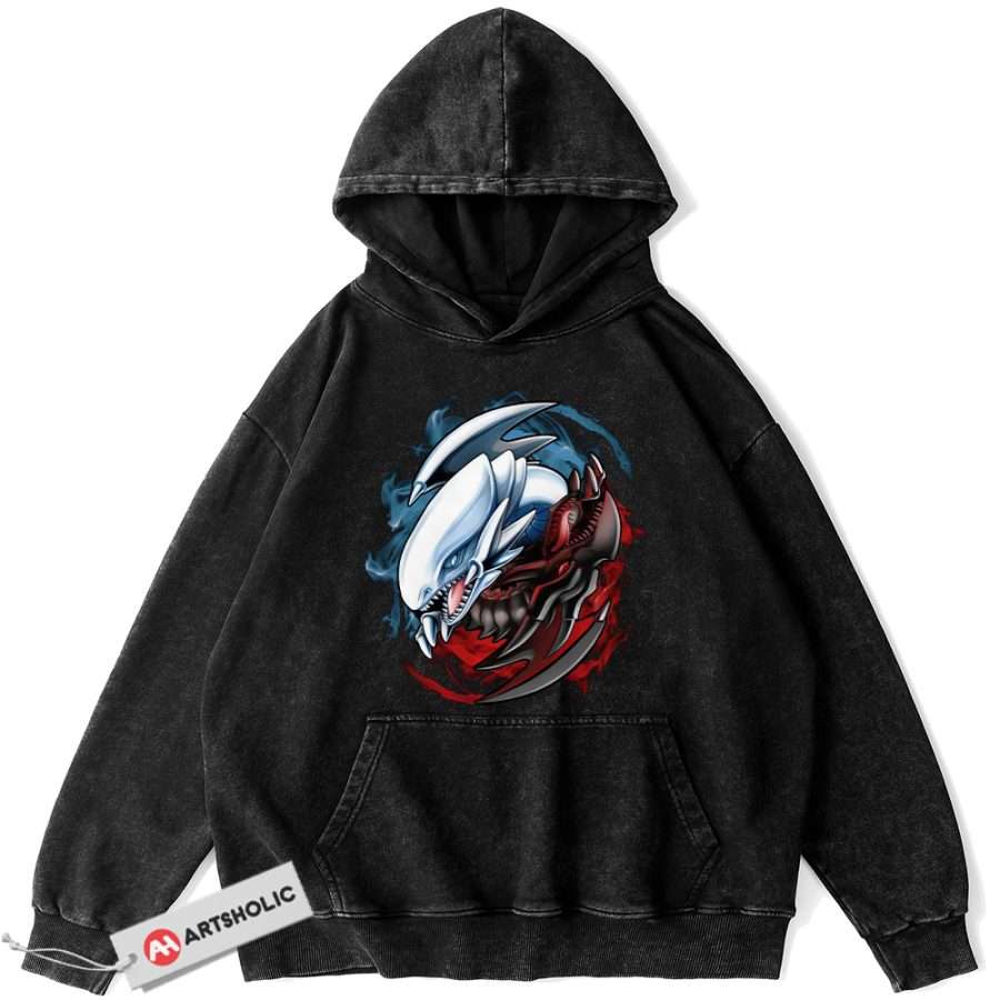 Alternative view of YAnime Hoodie, Vintage Hoodie