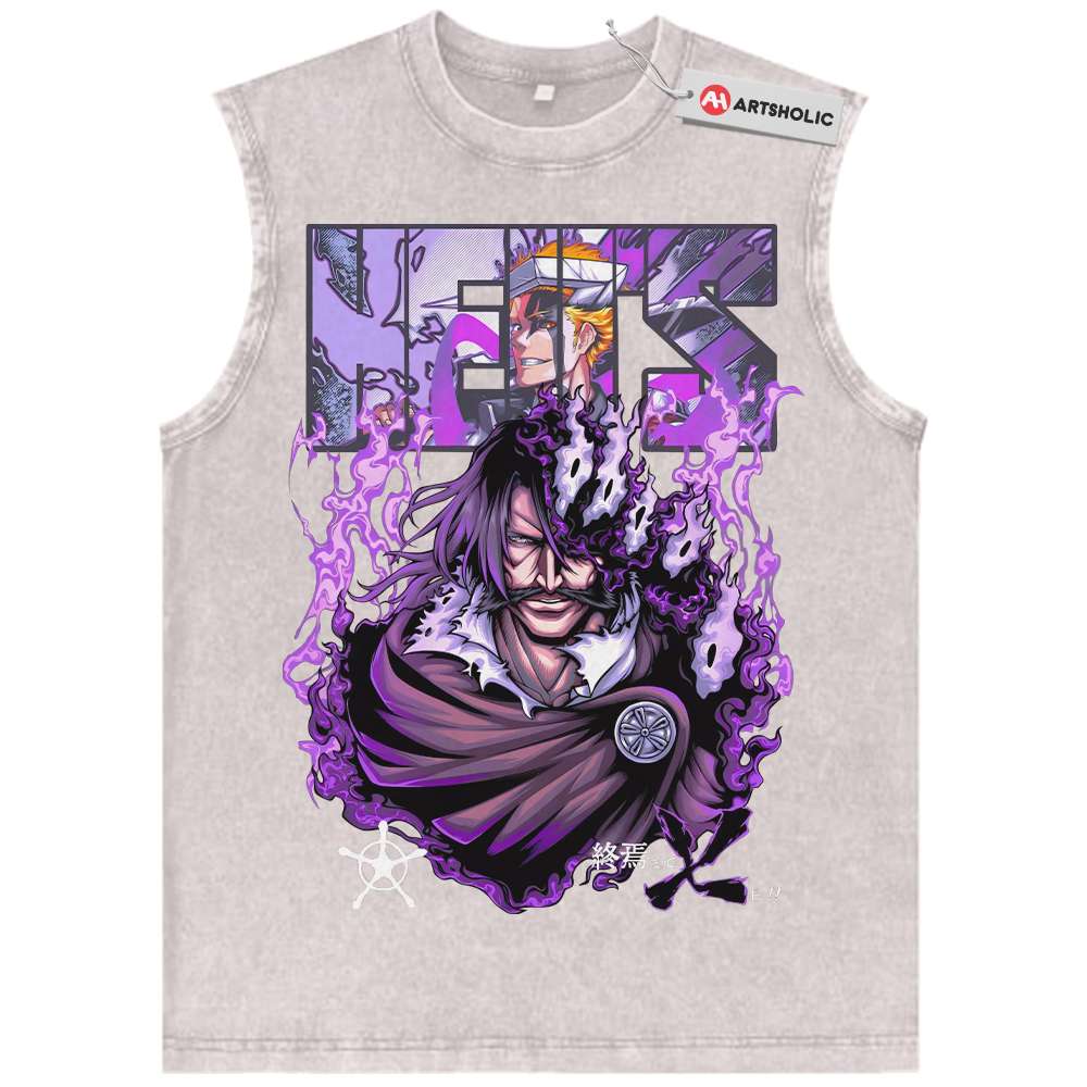 Alternative view of Yhwach Tank Top, Bleach Tank Top, Anime Tank Top, Vintage Tank Top