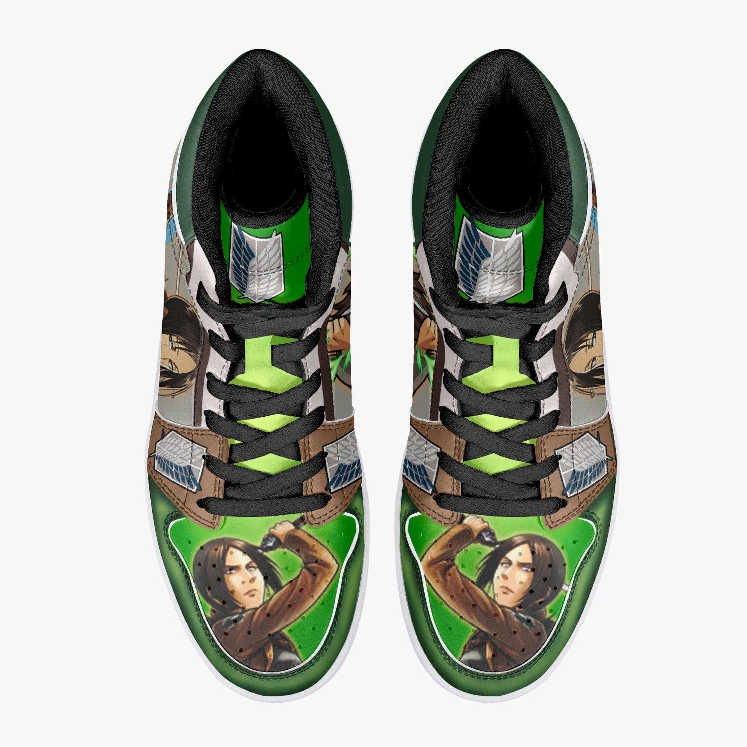 Alternative view of Ymir Revelation Shingeki no Kyojin Custom Sneaker Mid 1 Basketball Shoes - Otaku Hall