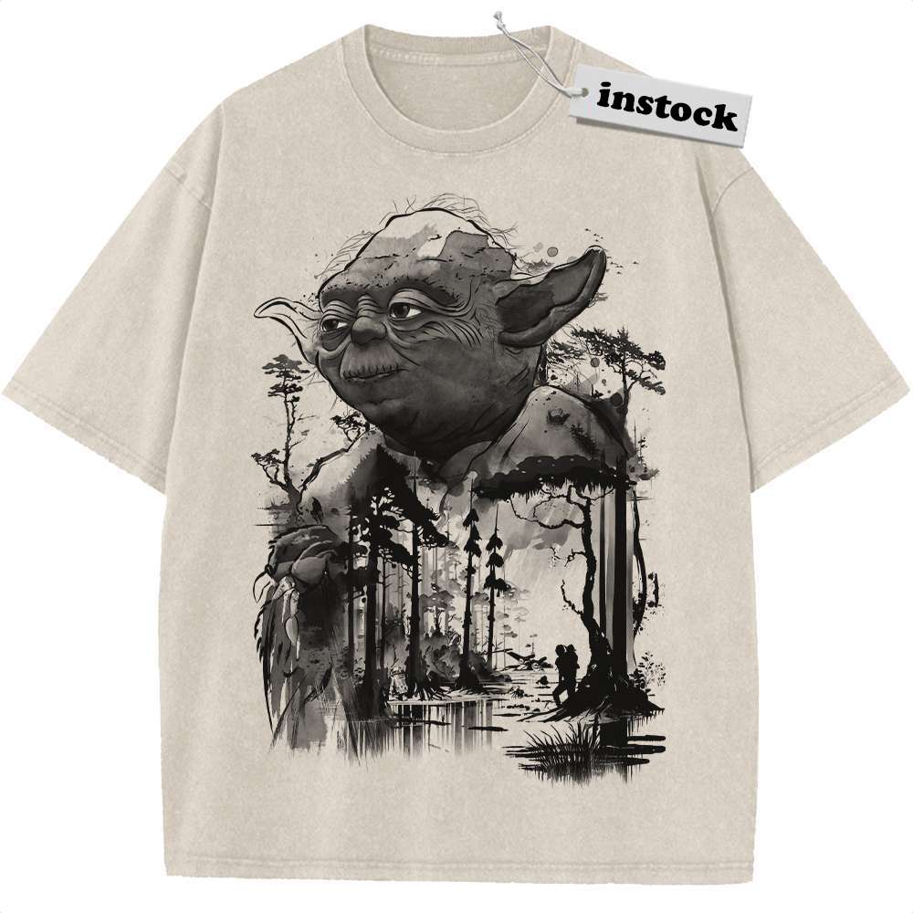 Yoda Shirt, Star Wars Shirt, Movie Shirt, Vintage Tee