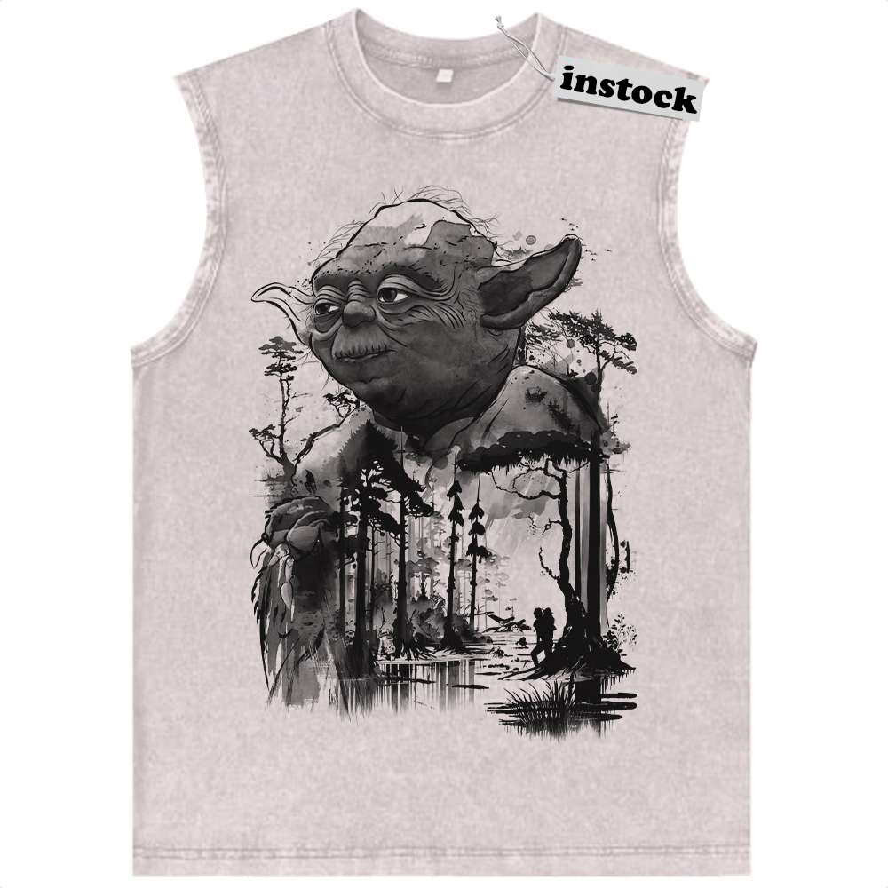 Yoda Tank Top, Star Wars Tank Top, Movie Tank Top, Vintage Tank Top
