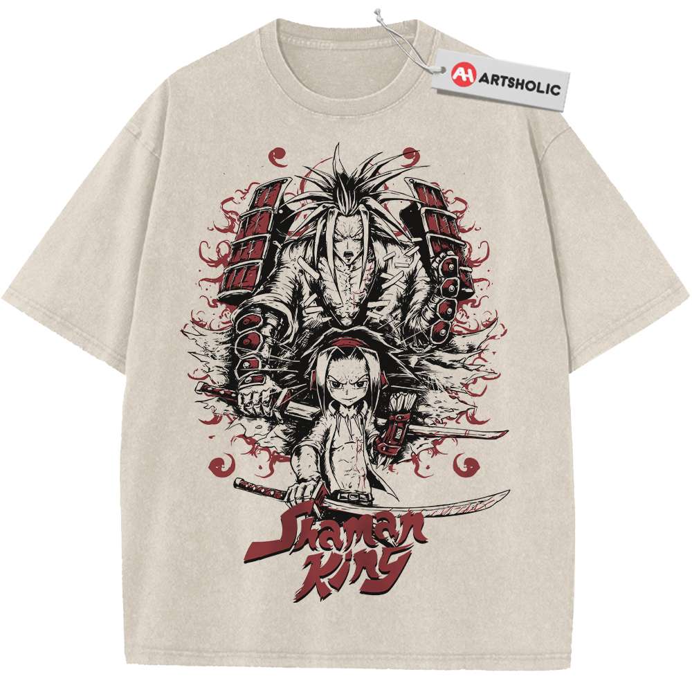 Yoh Asakura Shirt, Amidamaru Shirt, Shaman King Shirt, Anime Shirt, Vintage Tee