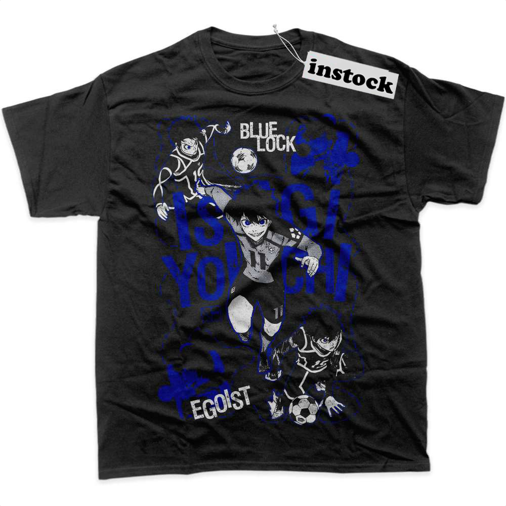 Yoichi Isagi Shirt, Blue Lock Shirt, Anime Shirt, Graphic T-Shirt