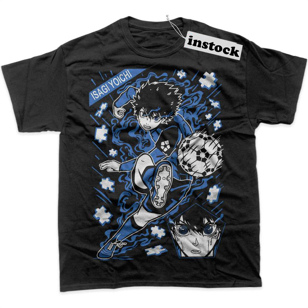 Yoichi Isagi Shirt, Blue Lock Shirt, Anime Shirt, Graphic T-Shirt