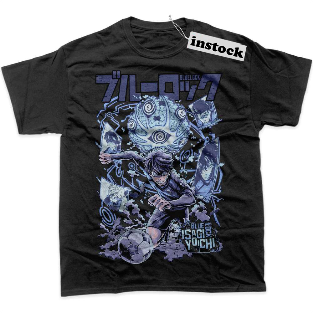 Yoichi Isagi Shirt, Blue Lock Shirt, Anime Shirt, Graphic Tee