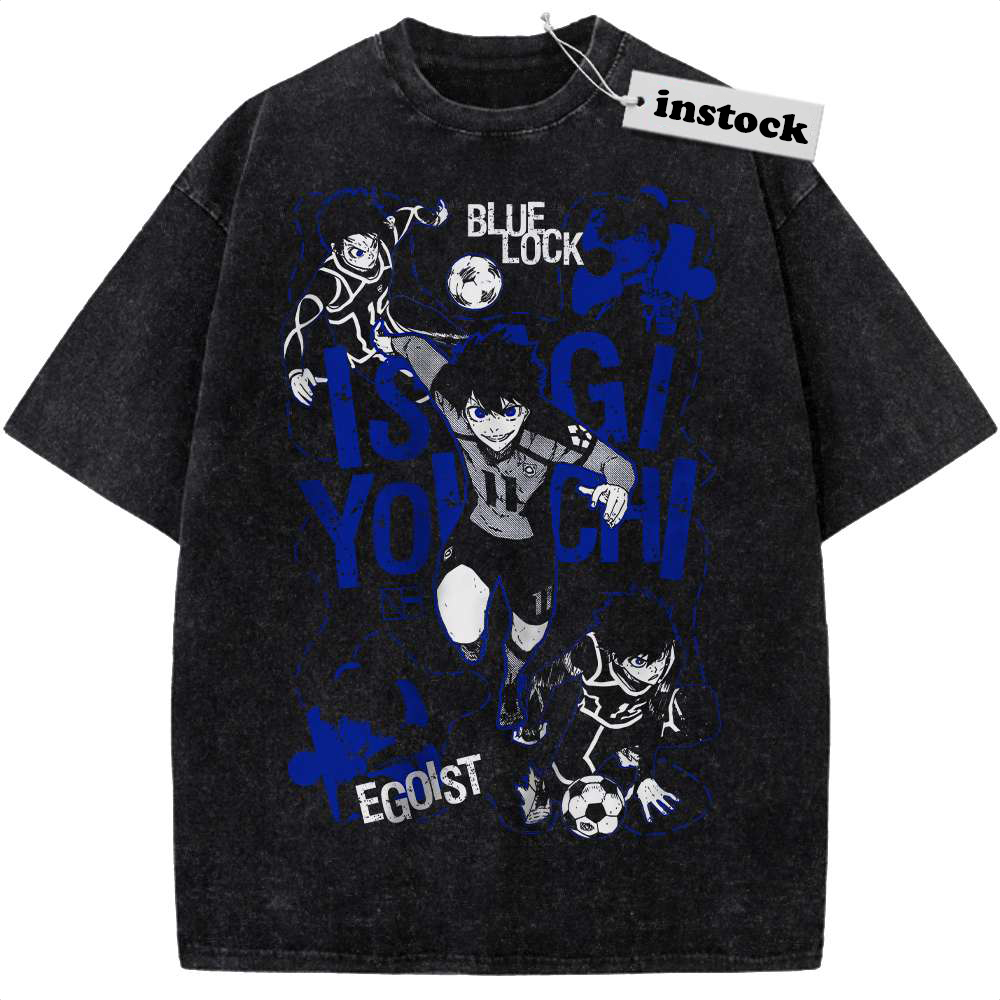 Yoichi Isagi Shirt, Blue Lock Shirt, Anime Shirt, Vintage T-Shirt