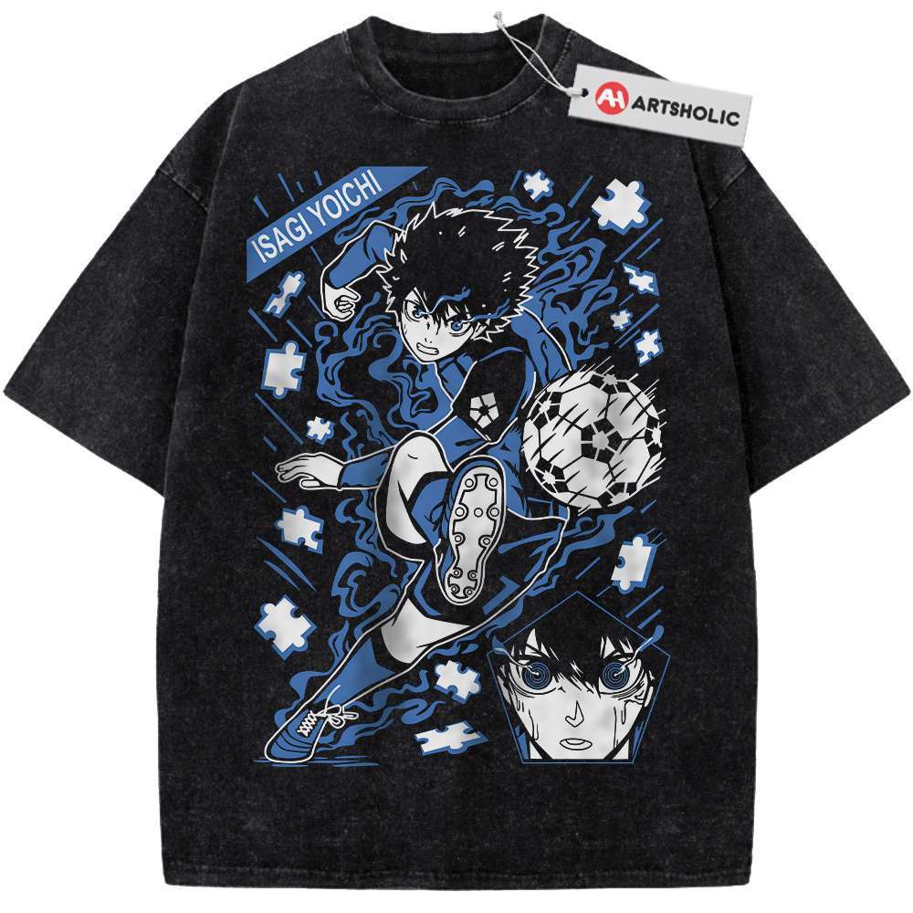 Yoichi Isagi Shirt, Blue Lock Shirt, Anime Shirt, Vintage T-Shirt