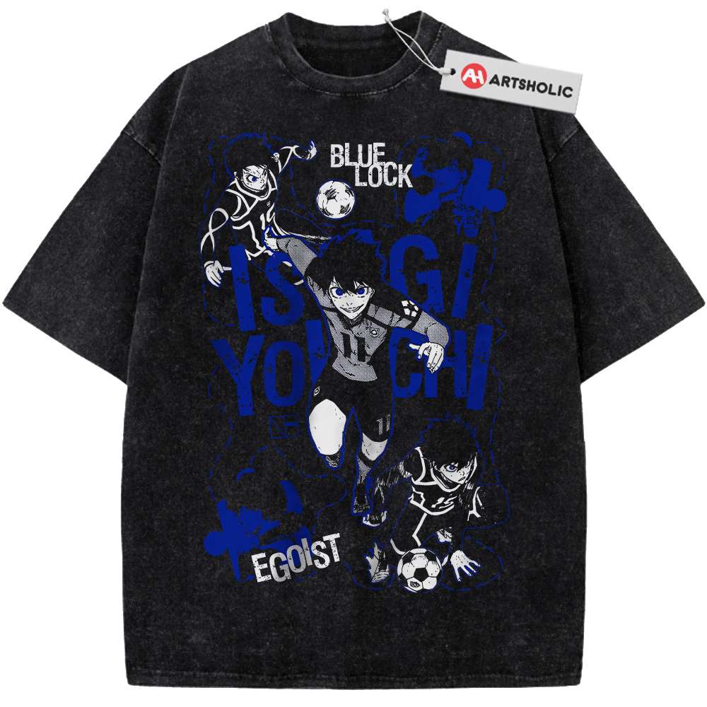 Yoichi Isagi Shirt, Blue Lock Shirt, Anime Shirt, Vintage T-Shirt