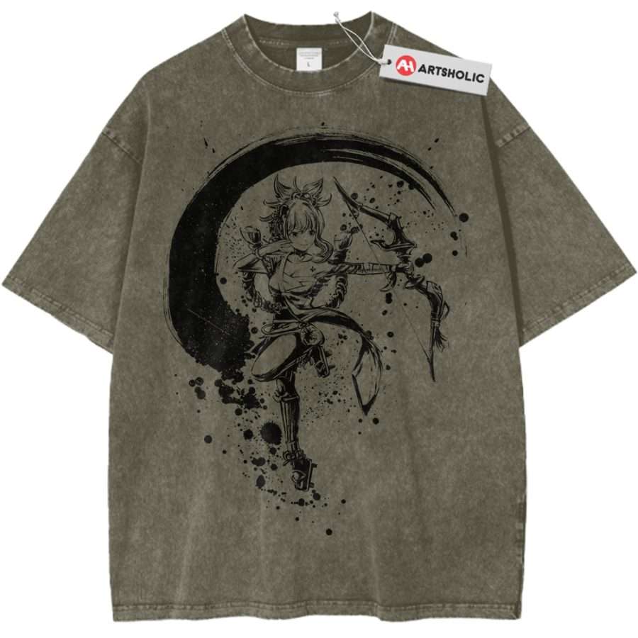 Alternative view of Yoimiya Shirt, Genshin Impact Shirt, Game Shirt, Vintage Tee