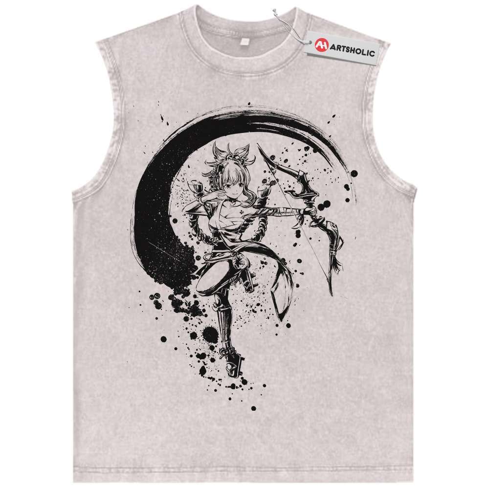 Yoimiya Tank Top, Genshin Impact Tank Top, Game Tank Top, Vintage Tank Top