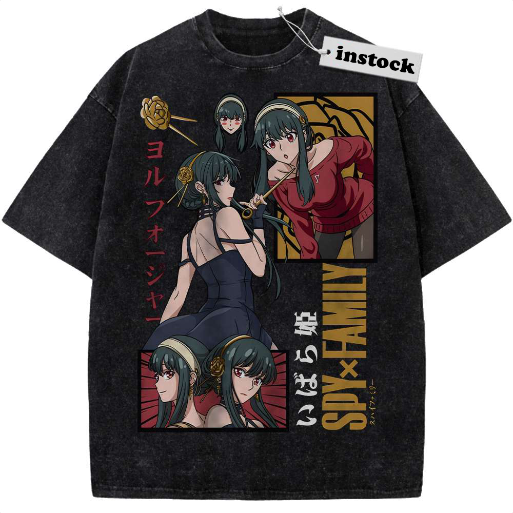 Yor Forger Shirt, Spy x Family Shirt, Anime Shirt, Vintage T-Shirt