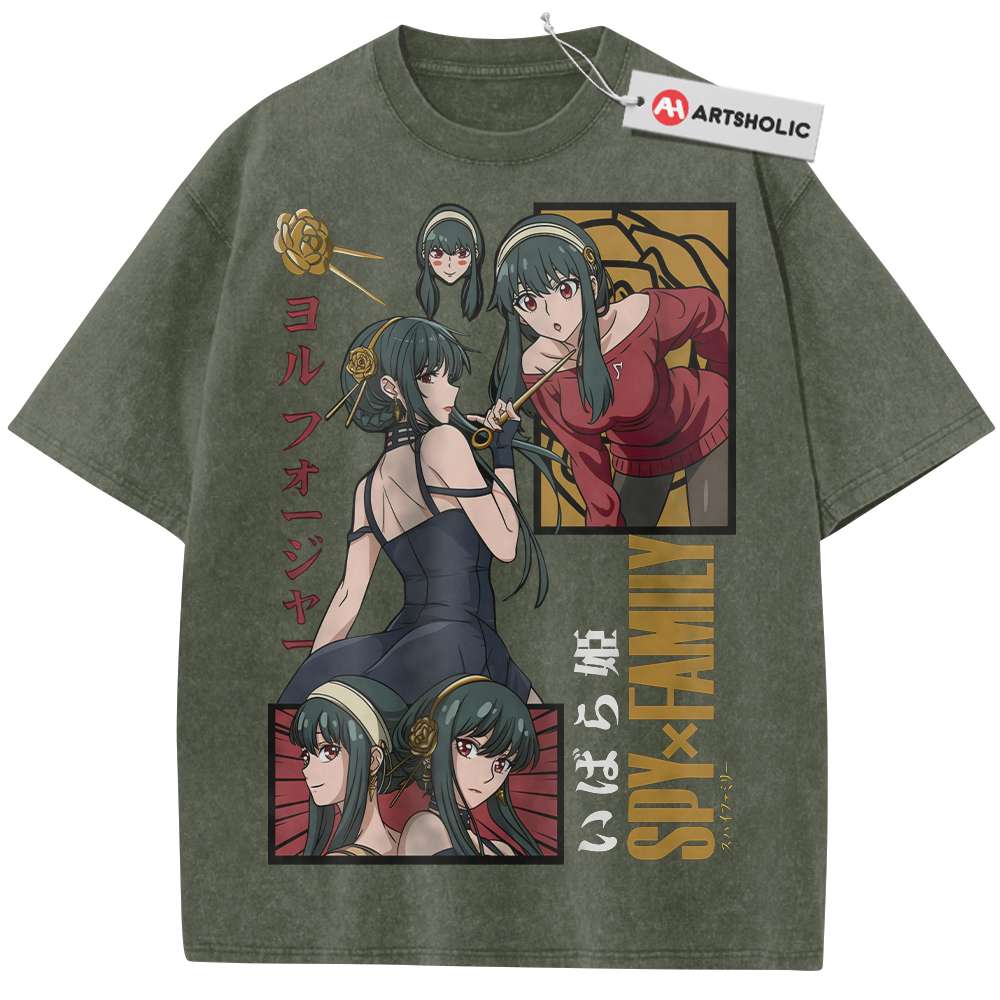 Alternative view of Yor Forger Shirt, Spy x Family Shirt, Anime Shirt, Vintage T-Shirt