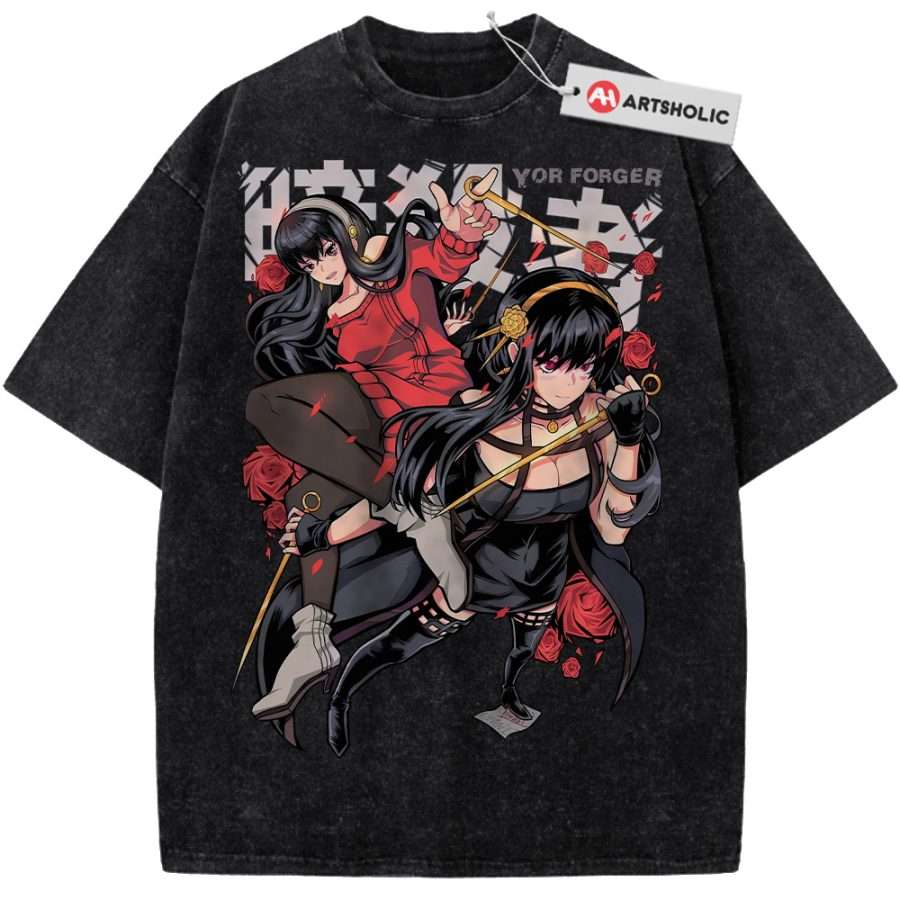 Alternative view of Yor Forger Shirt, Spy x Family Shirt, Anime Shirt, Vintage Tee
