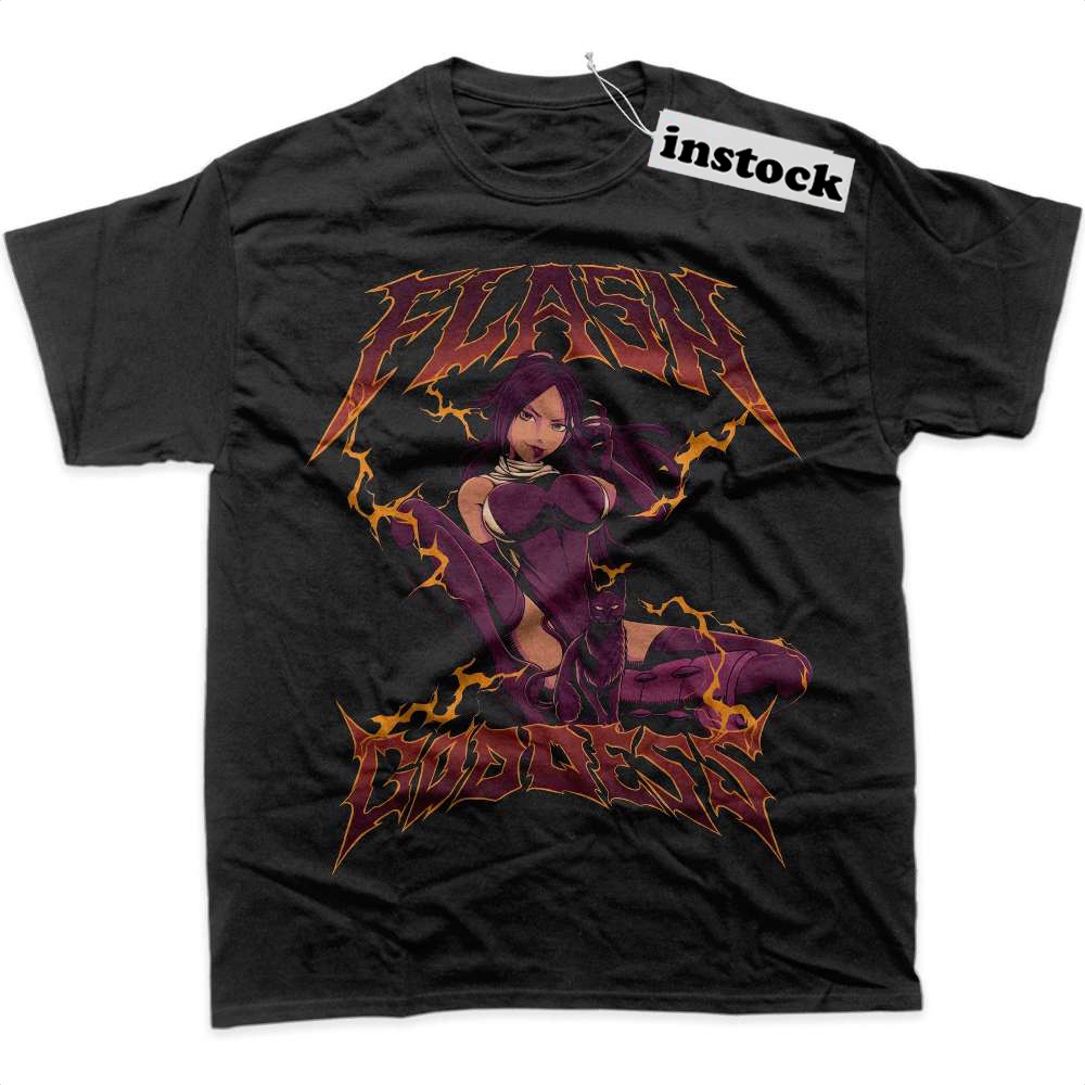 Yoruichi Shihoin Shirt, Bleach Shirt, Anime Shirt, Graphic T-Shirt