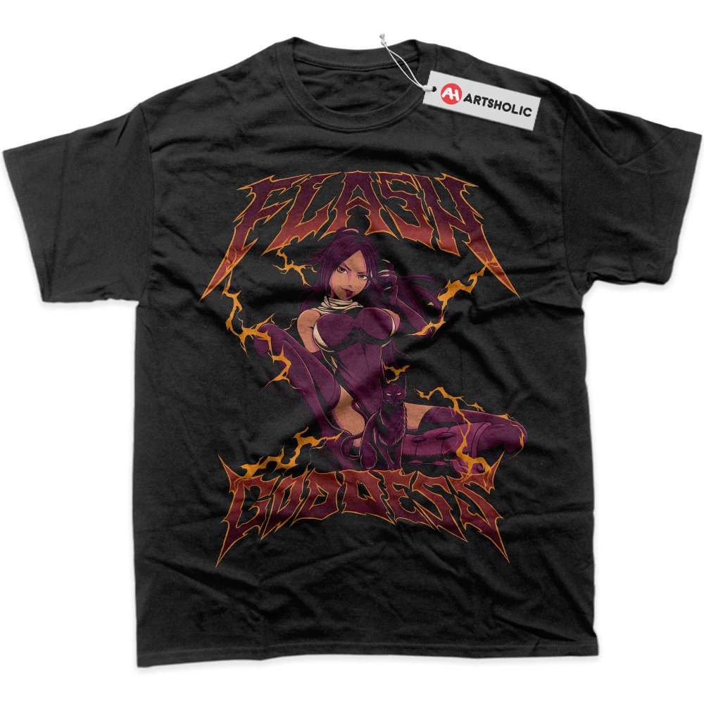 Yoruichi Shihoin Shirt, Bleach Shirt, Anime Shirt, Graphic T-Shirt