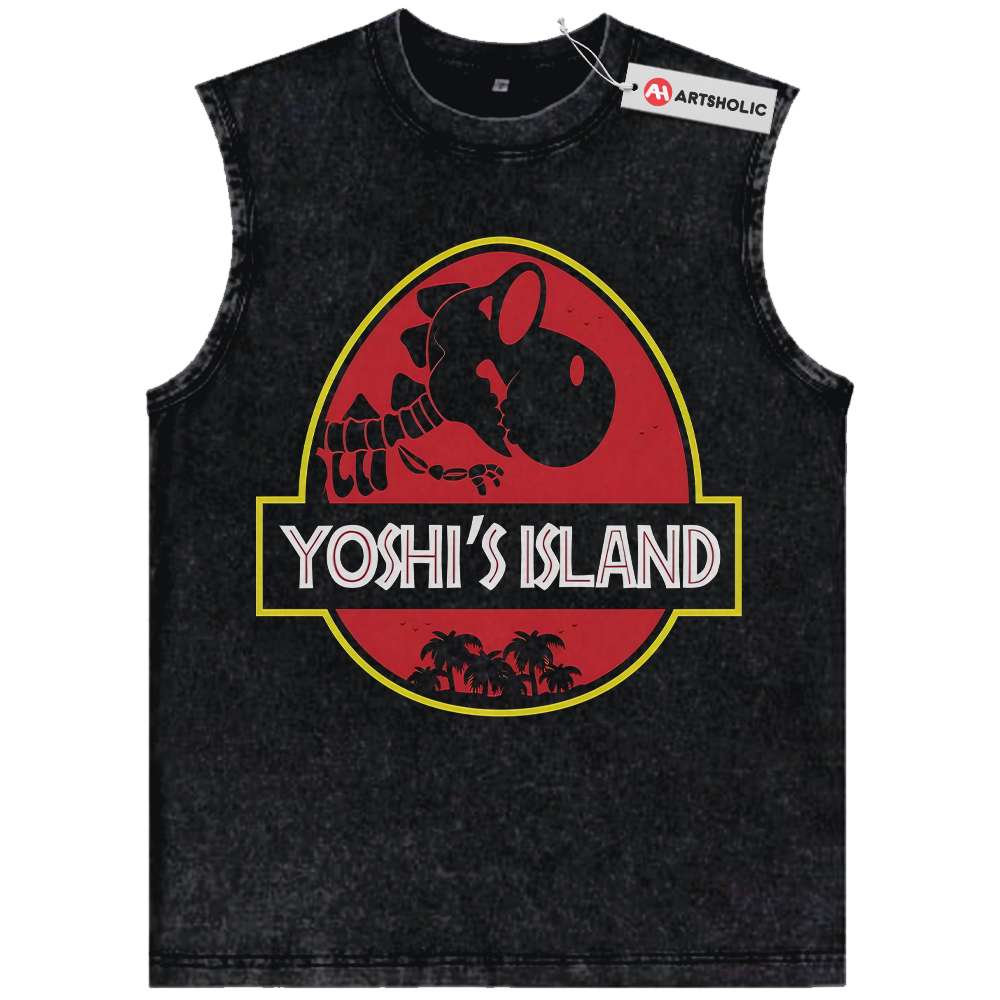 Yoshi Tank Top, Super Mario Tank Top, Game Tank Top, Vintage Tank Top