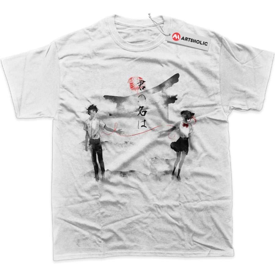 Alternative view of Your Name Shirt, Anime Shirt, Graphic T-Shirt