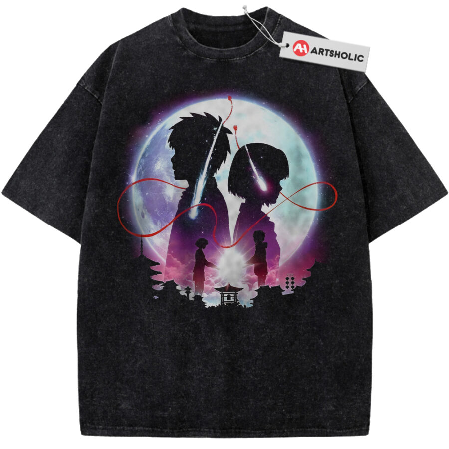 Alternative view of Your Name Shirt, Anime Shirt, Vintage T-Shirt