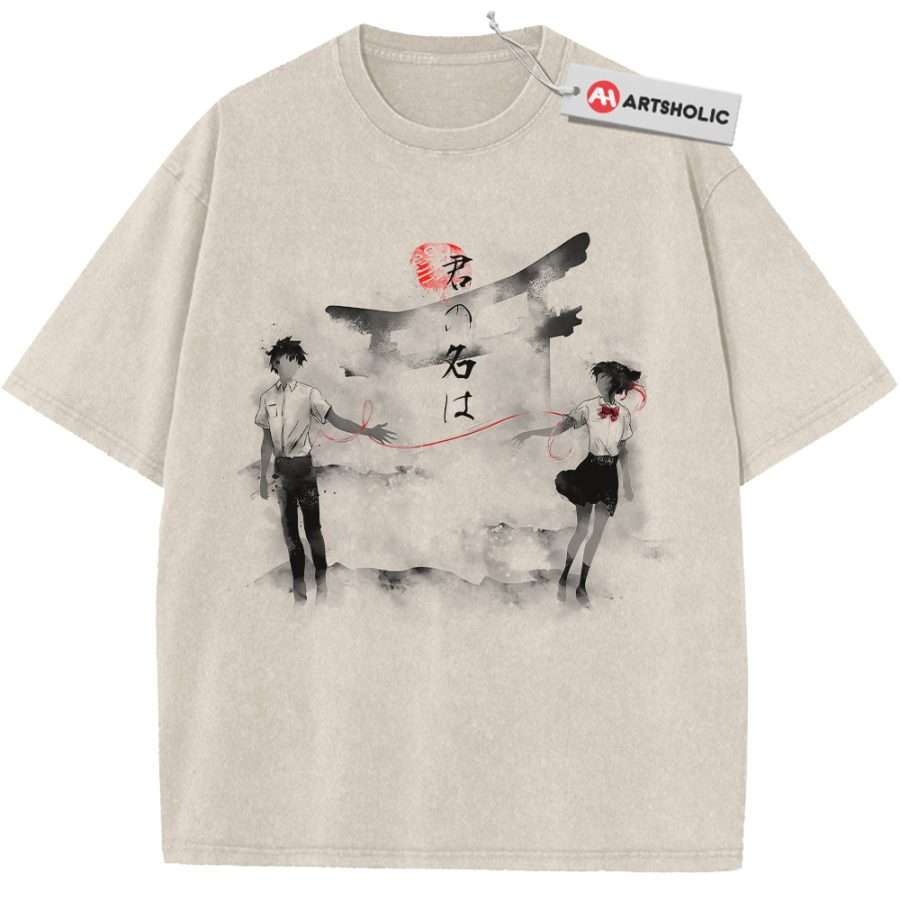 Alternative view of Your Name Shirt, Anime Shirt, Vintage T-Shirt