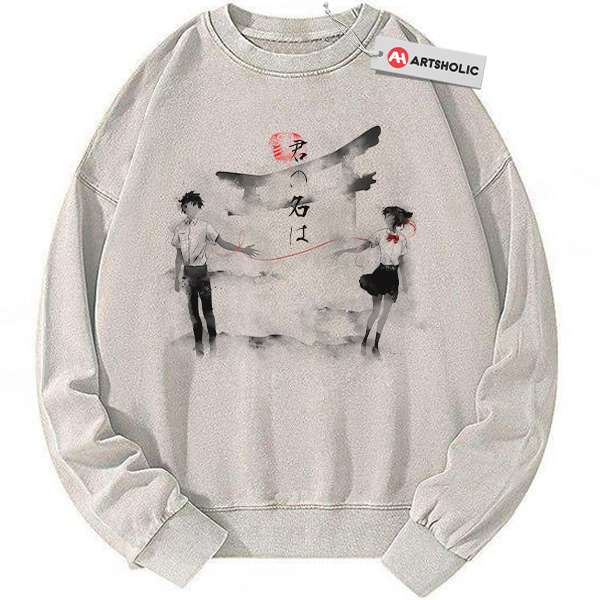 Your Name Sweatshirt, Anime Sweatshirt, Vintage Sweater