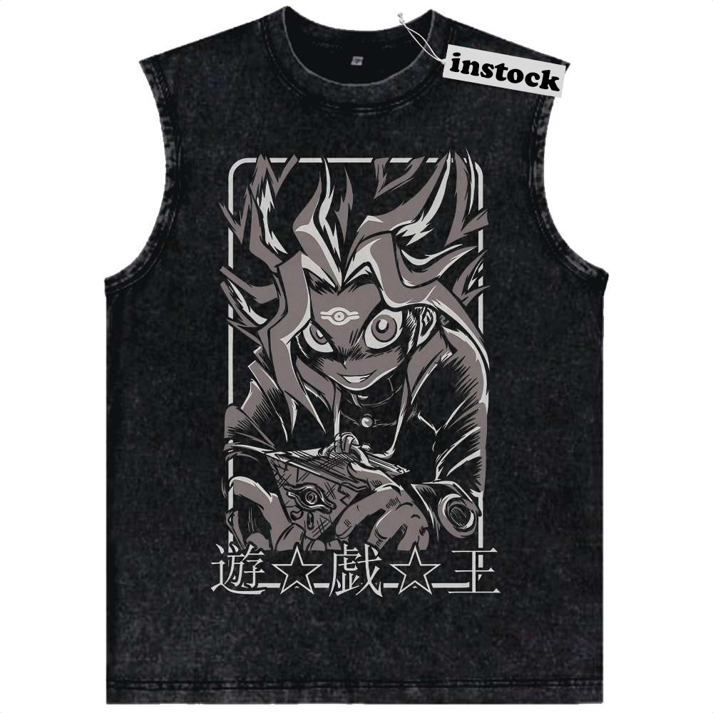 Yugi Muto Tank Top, Anime Tank Top, Vintage Tank Top